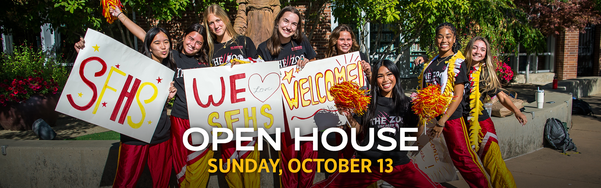 Open House: October 13, 2024.  St. Francis Catholic High School Sacramento, CA.