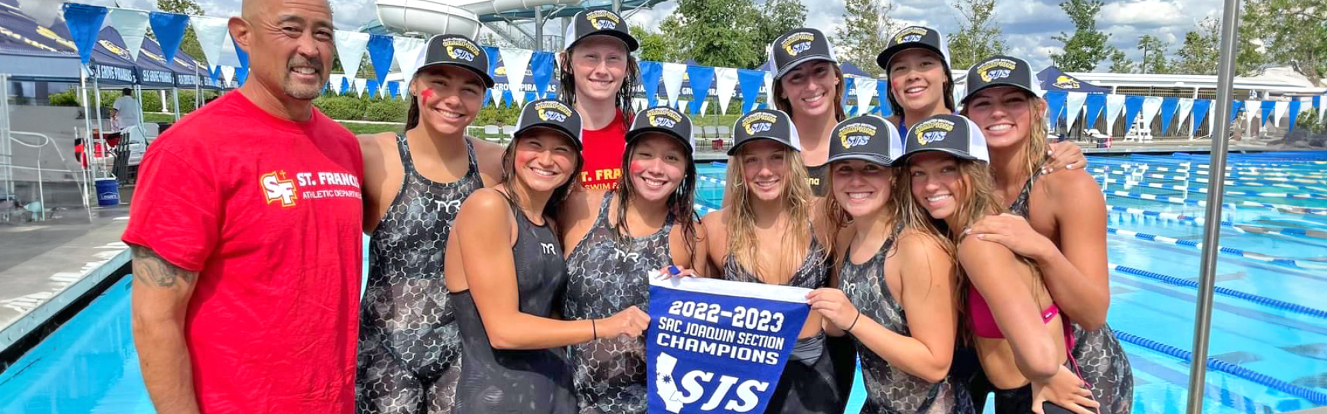 Swim Team. St. Francis Catholic High School Sacramento, CA. 