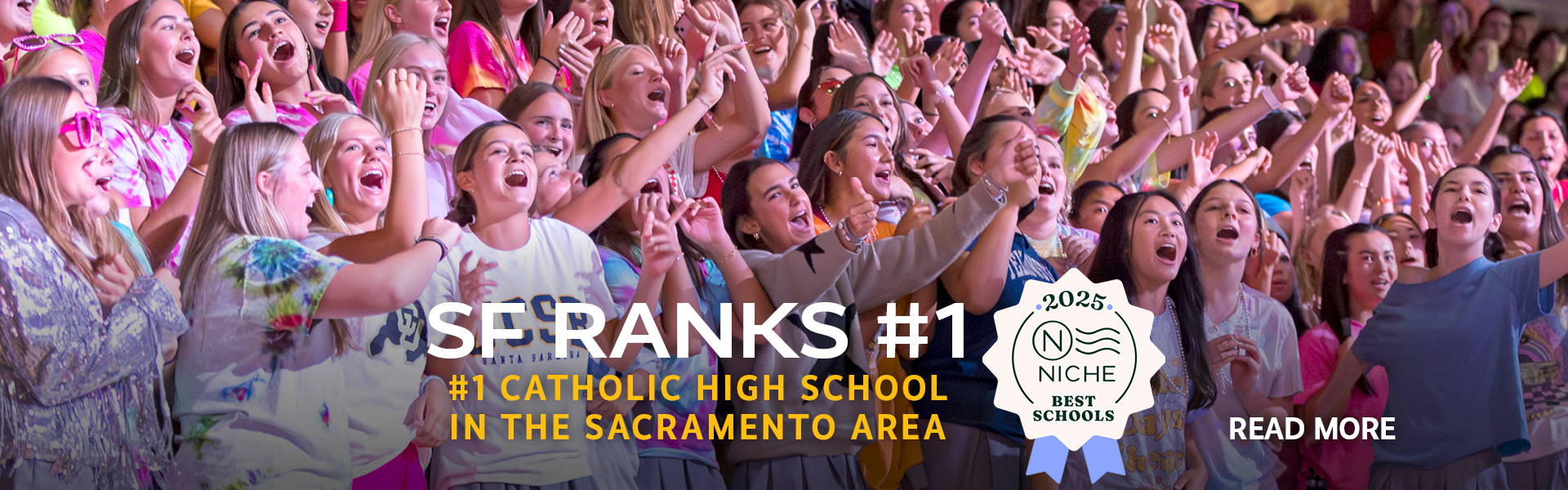 2025 Niche Best Schools.  St. Francis Catholic High School Sacramento, CA