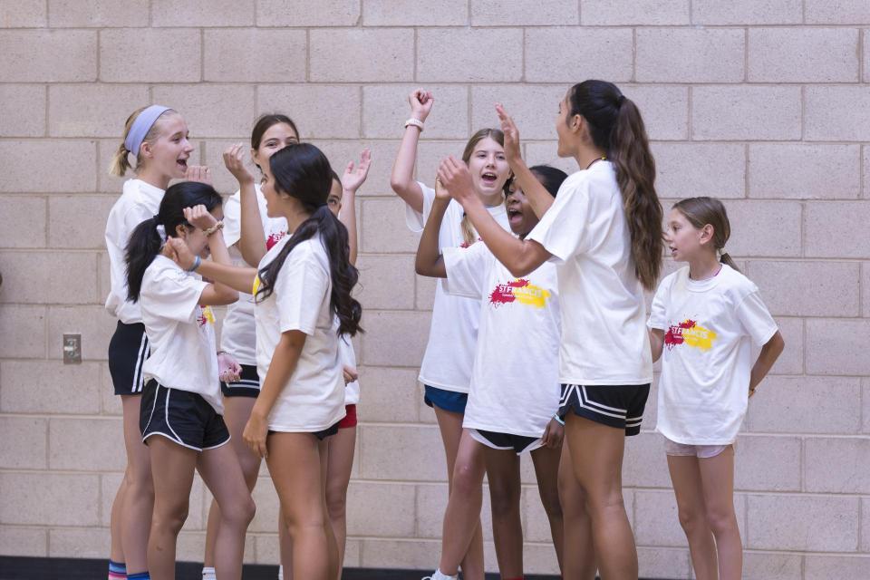 Basketball Camp.  St. Francis Catholic High School Sacramento, CA