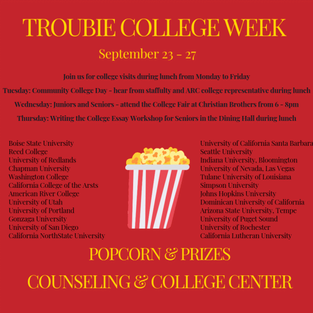 Troubie College Week