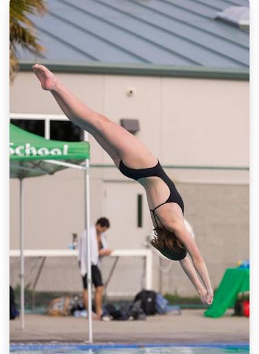 Diving. St. Francis Catholic High School Sacramento, CA