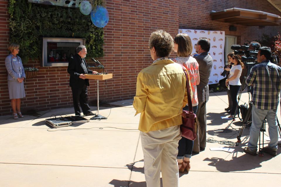 Bishop Jaime Soto Addressing the Media