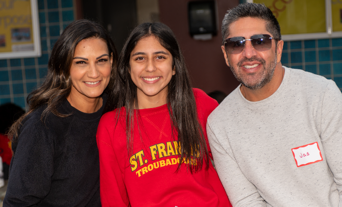 Meet a Parent for Lunch. St. Francis Catholic High School Sacramento, CA