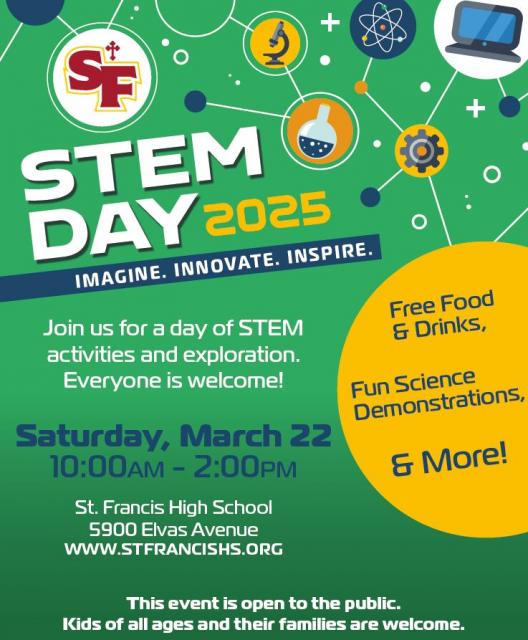 STEM Day 2025. St. Francis Catholic High School Sacramento, CA