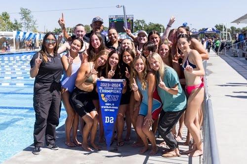 Swim Team. St. Francis Catholic High School Sacramento, CA