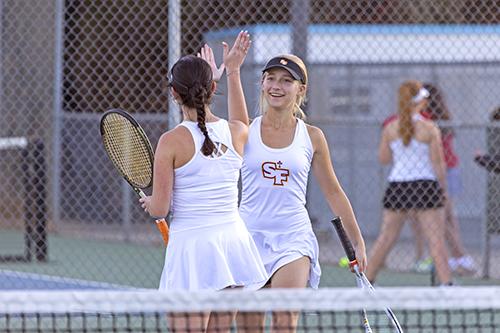 Tennis. St. Francis Catholic High School Sacramento, CA