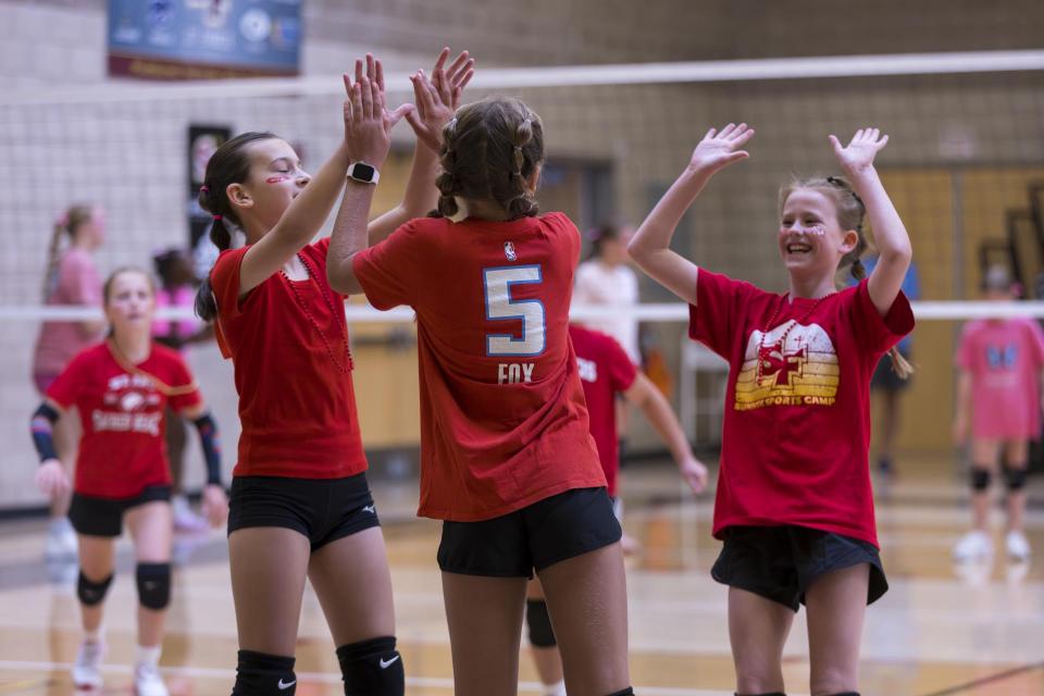 Volleyball. St. Francis Catholic High School Sacramento, CA