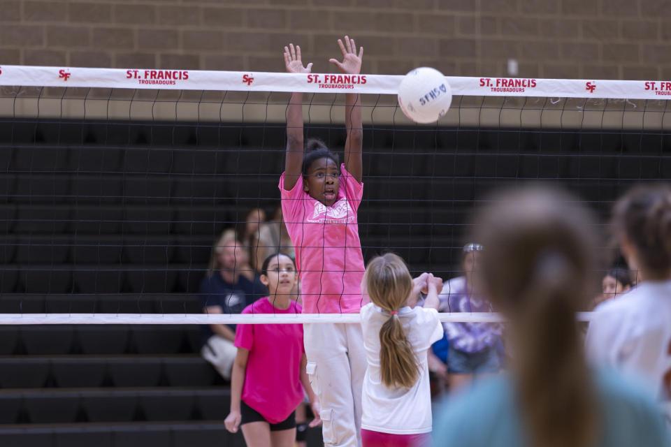 Volleyball. St. Francis Catholic High School Sacramento, CA