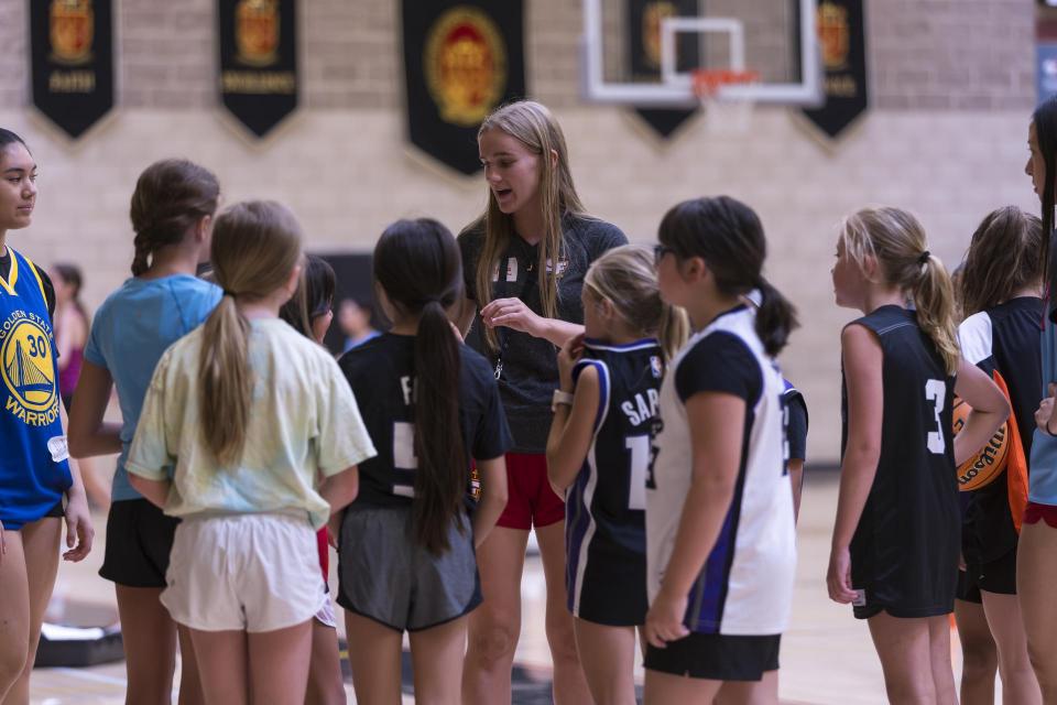 Basketball Camp.  St. Francis Catholic High School Sacramento, CA