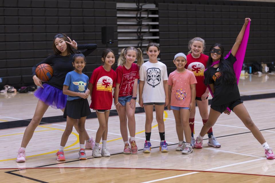 Basketball Camp.  St. Francis Catholic High School Sacramento, CA