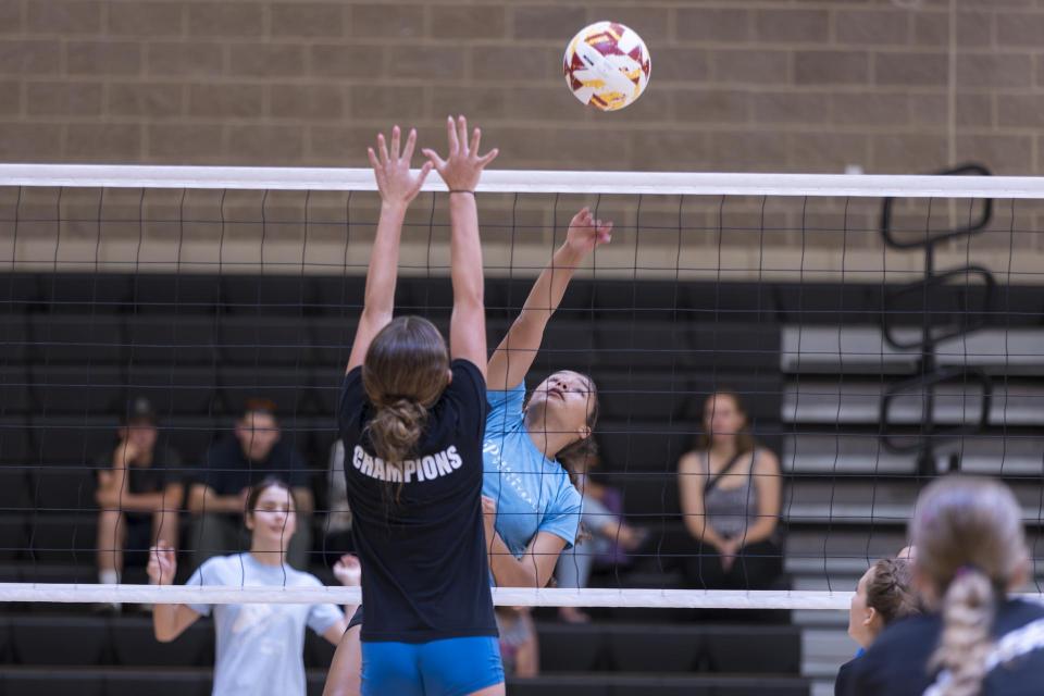 Volleyball. St. Francis Catholic High School Sacramento, CA