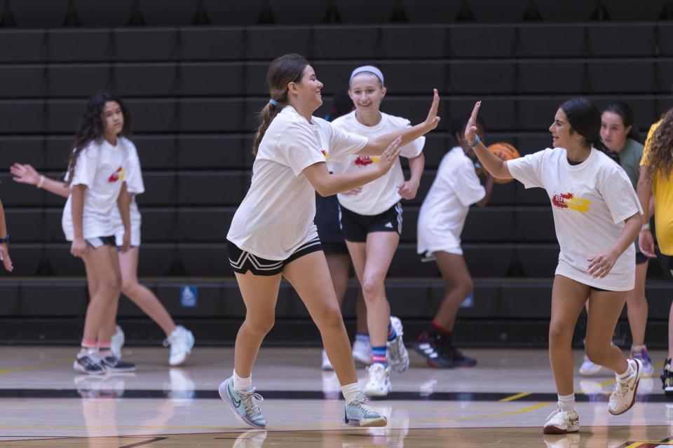 Basketball Camp.  St. Francis Catholic High School Sacramento, CA