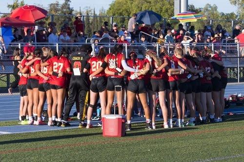 Flag Football. St. Francis Catholic High School Sacramento, CA